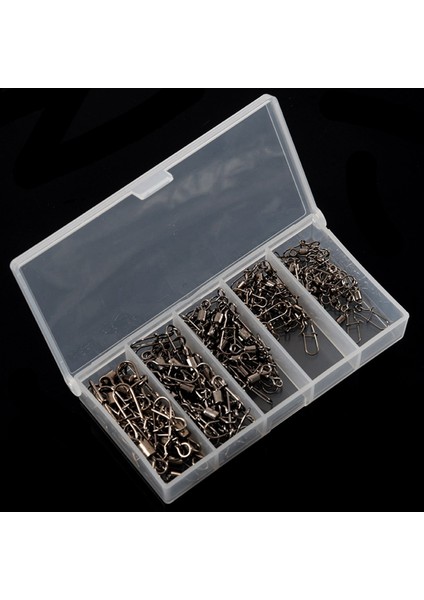 Ξ Ny Ue Zhang 192 Adet Bakır Alaşım Balıkçılık Döner Yapış Bilyalı Rulman Kilit Döner Konektör Olta Takımı Kiti (Yurt Dışından) modelleri