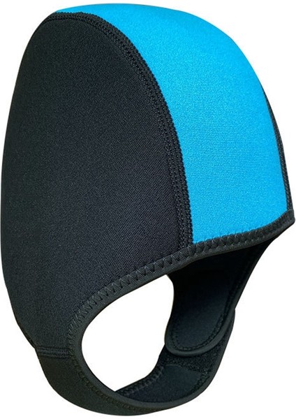 Ξ Ny Ue Zhang Termal Yüzme Şapkası, Neopren Dalış Başlığı Termal Wetsuit Hood Cap Çene Askılı Yüzme Şapkaları, Tüplü Yüzme Şapkaları, Mavi (Yurt Dışından)