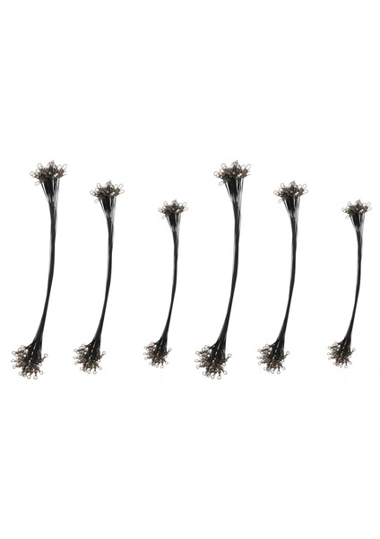 Ξ Ny Ue Zhang 144 Adet Anti-Isırık Balıkçılık Cazibesi Tel Iz Lideri Döner Paslanmaz Çelik Fırdöndüler Iplik Pike Balıkçılık 15/20/25 cm (Yurt Dışından)