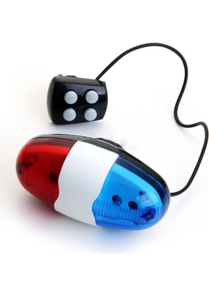 Ξ Ny Ue Zhang 2x Bisiklet Zili 6 LED 4 Ton Korna LED Işık Elektronik Siren Bisiklet Zilleri Çocuklar Için Bisiklet Aksesuarları (Yurt Dışından) fırsatları