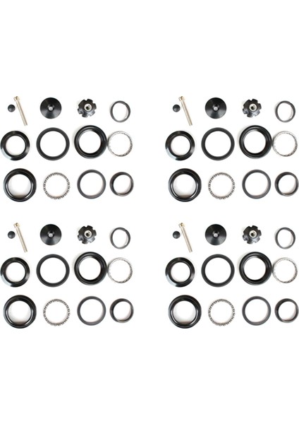 Ξ Ny Ue Zhang 4x Tam Hız Ileri Çekiç Dişsiz Ağır Hizmet Bisiklet Kulaklığı 44MM (Yurt Dışından)