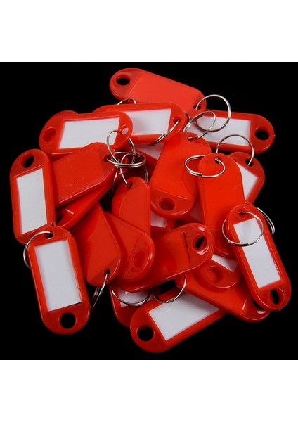 Ξ Ny Ue Zhang 60 Adet Kimlik Etiketli Bagaj Plastik Anahtarlık-Isimli Plakalı Anahtarlık, Renk: Kırmızı (Yurt Dışından) modelleri