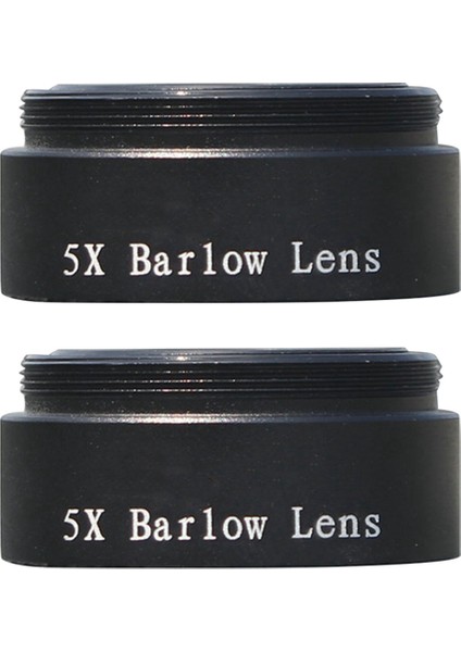 Ξ Ny Ue Zhang Herhangi Bir M28X0.6 Konu Için 2x Barlow Lens 5x 1.25 Inç Teleskop Mercek Astronomi Çapraz Genişletici Tüp Veya Kamera Adaptörü (Yurt Dışından)