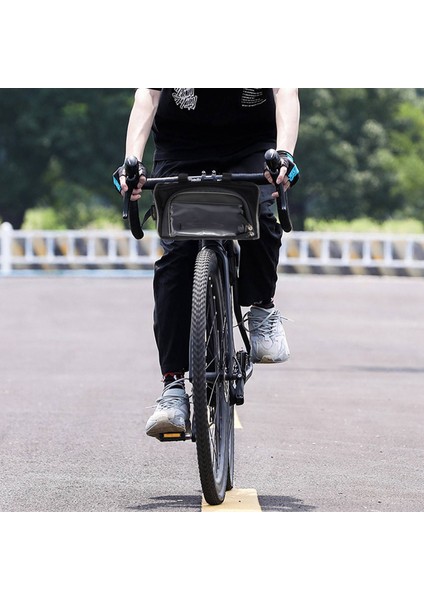 Ξ Ny Ue Zhang 2x Açık Bisiklet Gidon Çantası Dağ Bisikleti Basın Ekranı Cep Telefonu Kafa Çantası Açık 5l Çok Fonksiyonlu Çanta (Siyah) (Yurt Dışından) fiyatları