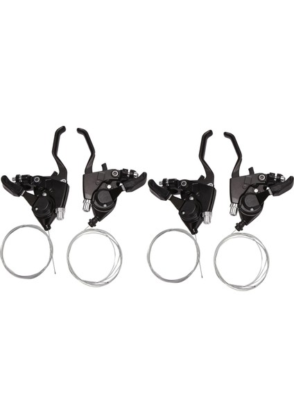 Ξ Ny Ue Zhang 4 Adet Bisiklet Shifters EF51-7 3x7 21 Hız Bisiklet Bisiklet Sol Sağ Bisiklet Kolları Attırıcı Fren Kolu Vites Seti (Yurt Dışından)