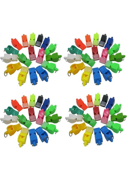 Ξ Ny Ue Zhang 200 Adet Nükleer Olmayan Profesyonel Hakem Düdüğü Tilki Düdüğü Plastik Hayat Kurtaran Düdük Oyuna Özel (Yurt Dışından)