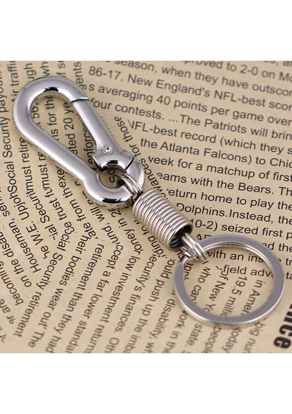 Ξ Ny Ue Zhang 3x Sağlam Karabina Anahtarlık Anahtarlık Cilalı Anahtarlık Bahar Anahtarlık Iş Bel Anahtarlık, Gümüş (Yurt Dışından) fırsatları