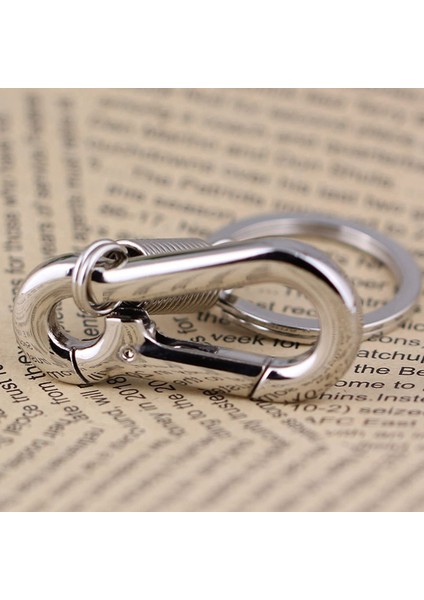 Ξ Ny Ue Zhang 3x Sağlam Karabina Anahtarlık Anahtarlık Cilalı Anahtarlık Bahar Anahtarlık Iş Bel Anahtarlık, Gümüş (Yurt Dışından) indirimleri