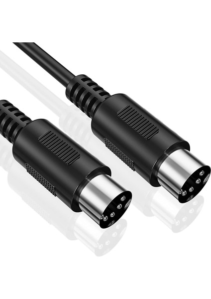 Ξ Ny Ue Zhang 4'lü Paket 5 Pimli Dın Mıdı Kablosu, 3 Feet Erkek - Erkek Mıdı Klavye Için 5 Pimli Mıdı Kablosu, Klavye Synth, Rack Synth, Rack Synth (Yurt Dışından)