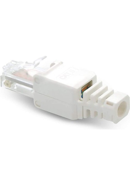 Ξ Ny Ue Zhang 30 x Ağ Konnektörleri Aletsiz RJ45 Cat6 Lan Utp Kablo Fişi Aletler Olmadan Cat5 Cat7 Kurulum Kablosu Yama Kablosu (Yurt Dışından) indirimleri