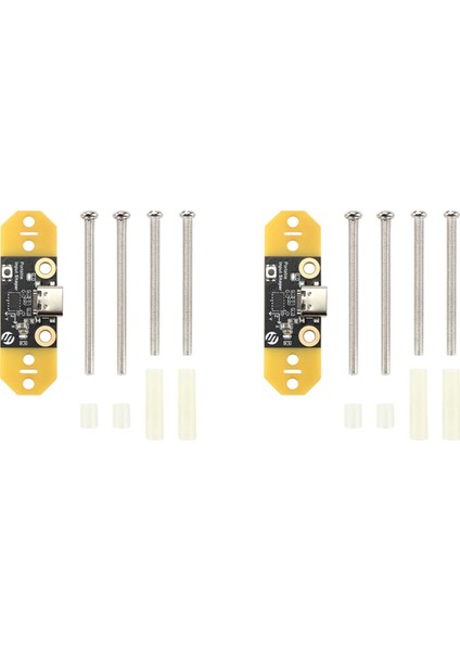Ξ Ny Ue Zhang RP2040 Yükseltilmiş 3D Yazıcı Parçaları ile 2x Taşınabilir Giriş Şekillendirici Voron 2.4 0.1 Trident Ivme Ölçer Için Destek Klipper (Yurt Dışından)