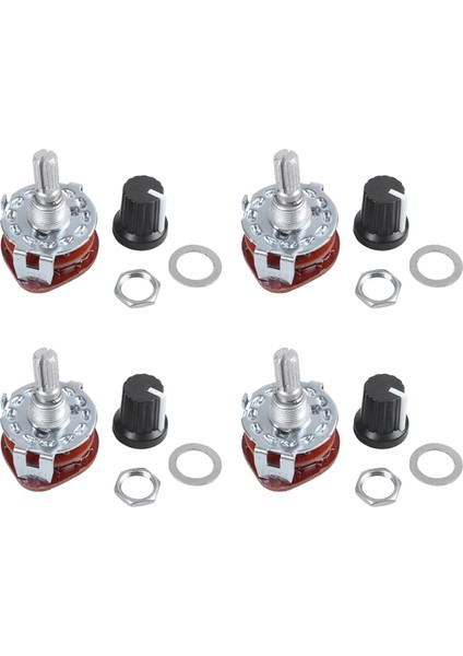 Ξ Ny Ue Zhang 4x Elektronik Makine 4P3T 4 Kutuplu 3 Pozisyon 2 Güverte 16 Pin Döner Anahtar (Yurt Dışından)