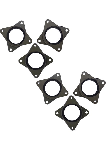 Ξ Ny Ue Zhang Yükseltilmiş Nema 17 Step Çelik ve Kauçuk Titreşim Sönümleyicileri, M3 Vidalı - 3D Yazıcı Için Cnc -10 (6'lı Paket) (Yurt Dışından)