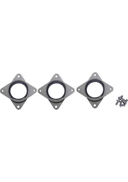 Ξ Ny Ue Zhang Yükseltilmiş Nema 17 Step Çelik ve Kauçuk Titreşim Sönümleyicileri, M3 Vidalı - 3D Yazıcı Için Cnc -10 (6'lı Paket) (Yurt Dışından)