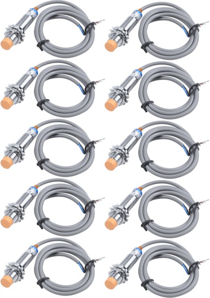 Ξ Ny Ue Zhang 10X DC6-36V 300MA Npn No 3-Wire 4mm Boru Şeklindeki Endüktif Yakınlık Sensörü Anahtarı LJ12A3-4-Z-BX (Yurt Dışından)