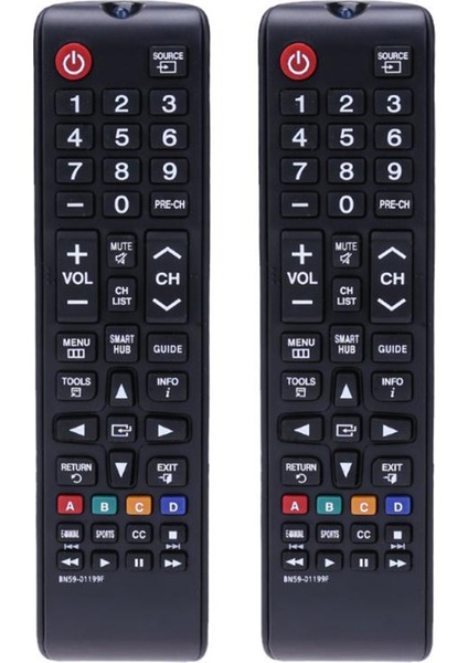 Ξ Ny Ue Zhang 2x Evrensel Tv Uzaktan Kumanda Yedek Televizyon Uzaktan Kumanda Rc Tüm Fonksiyon Için BN59-01199F (Yurt Dışından)