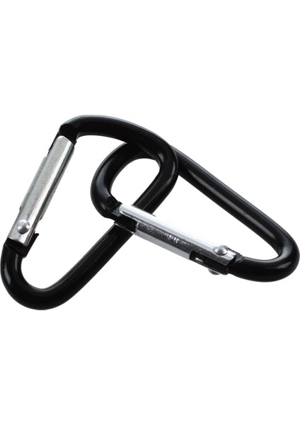 Ξ Ny Ue Zhang 5x Yürüyüş Yaylı 4mm Dia Siyah Alüminyum Alaşımlı Karabina Kancaları (Yurt Dışından) fiyatları