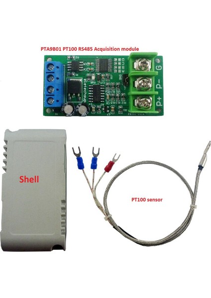 Ξ Ny Ue Zhang 2x Dc 8-25 V PT100 Sıcaklık Dönüştürücüye Termal Direnç RS485 Modbus Rtu Rtd Sensör Modülü Kiti PTA9B01 (Yurt Dışından) modelleri