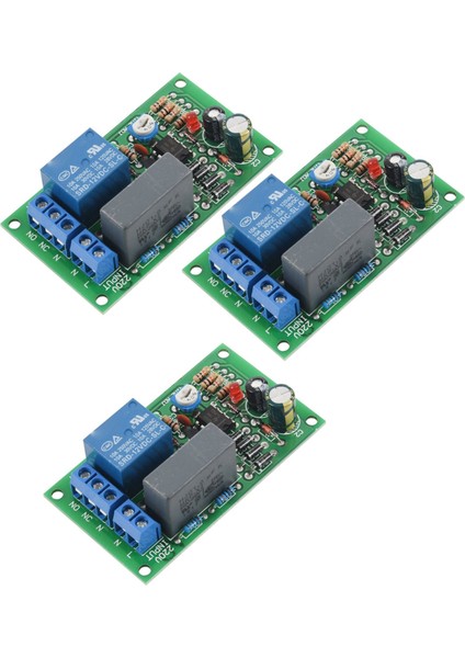 Ξ Ny Ue Zhang 3x 220V Röle Kartı, Güç Açma, Zaman Geciktirme, Devre Modülü, Koridor Anahtarı, Merdiven Lambası, D1B5 (Yurt Dışından)