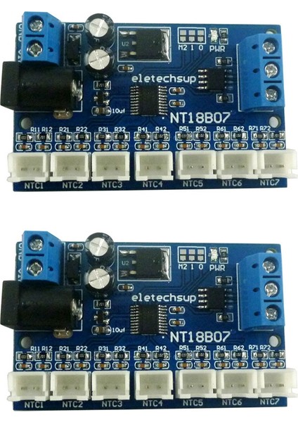 Ξ Ny Ue Zhang 2x 7 Kanal RS485 Ntc Sıcaklık Sensörü Ölçümü Modbus Rtu Kağıtsız Kaydedici Plc NT18B07 (Yurt Dışından)
