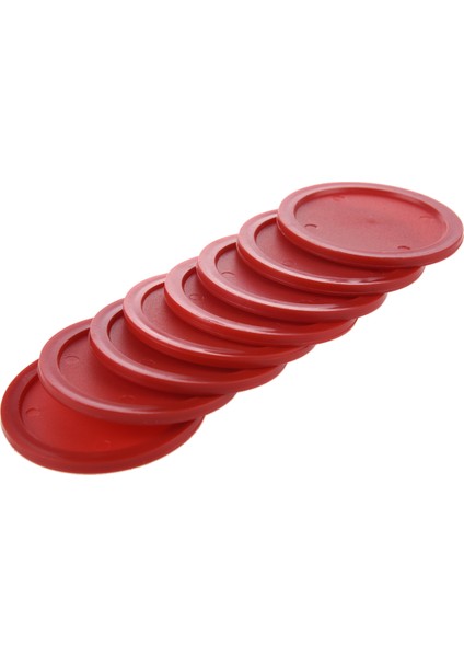 Ξ Ny Ue Zhang Kırmızı Hava Hokeyi Takımı (8 Adet 63 mm Hava Hokeyi Diski) (Yurt Dışından)