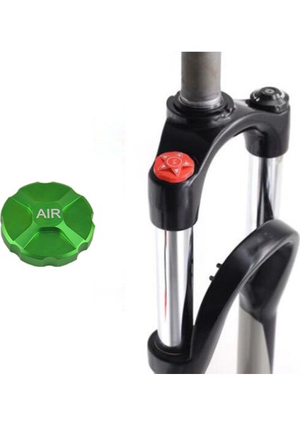 Ξ Ny Ue Zhang Bisiklet Çatalı Kapağı Alüminyum Alaşımlı Hava Çatal Nozul Kapağı Şok Emme Ön Çatal Gaz Kapakları Kapak, Siyah (Yurt Dışından) indirimleri