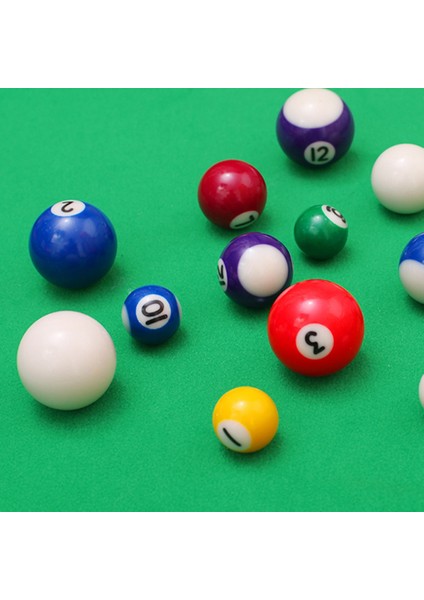 Ξ Ny Ue Zhang Profesyonel 25MM Çocuk Bilardo Masa Topları Set Reçine Küçük Havuz Isteka Topları Tam Set 16 Adet Mini Bilardo Topları Set (Yurt Dışından)