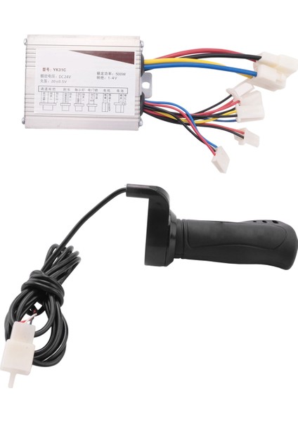 Ξ Ny Ue Zhang 24V 500W Dc Elektrikli Bisiklet Motoru Fırçalı Kontrol Kutusu ile Fırça Kontrol Cihazı Uzun Hat Dönüş Gidon Elektrikli Bisiklet Scooter Için E-Bisiklet Aksesuarı (Yurt Dışından) indirimleri