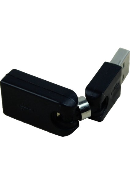 Ξ Ny Ue Zhang 4x Siyah USB 2.0 Erkek - USB Dişi 360 Derece Dönüş Açısı Uzatma Adaptörü (Yurt Dışından)