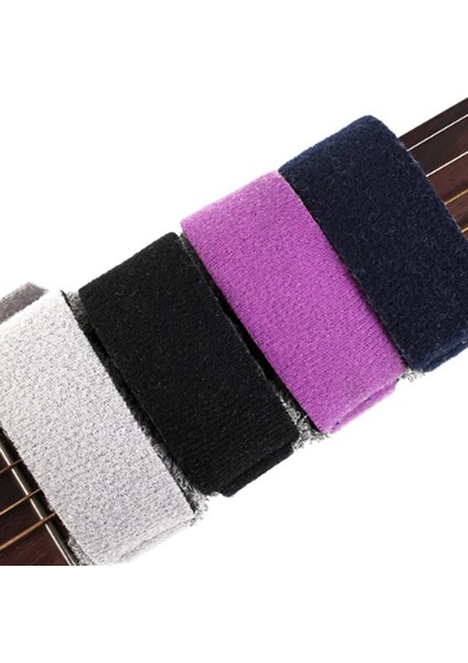 Ξ Ny Ue Zhang 2x Gitar Perde Telleri Sessiz Sönümleyiciler Muter Sarar Akustik Klasik Gitar Bas Lacivert ve Mor (Yurt Dışından) fırsatları