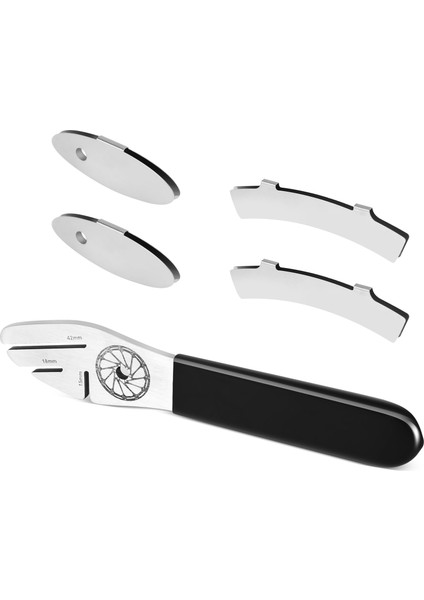 Ξ Ny Ue Zhang Bisiklet Disk Fren Düzeltme Anahtarı Fren Rotoru Hizalama Truing Aracı ile Disk Fren Balataları Aracı Yol Bisikleti Için (Yurt Dışından)