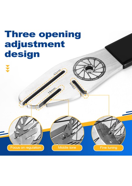 Ξ Ny Ue Zhang Bisiklet Disk Fren Düzeltme Anahtarı Fren Rotoru Hizalama Truing Aracı ile Disk Fren Balataları Aracı Yol Bisikleti Için (Yurt Dışından)