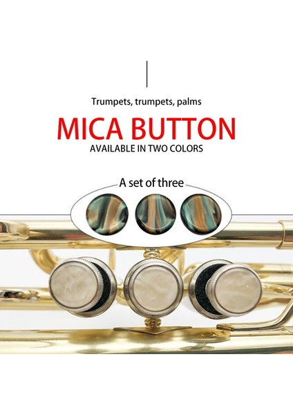 Ξ Ny Ue Zhang Adet Trompet Parmak Düğmeleri Vana Parmak Trompet Kapak Vidası Kapağı Müzik Bas Trompet Aksesuarları Sarı (Yurt Dışından) modelleri