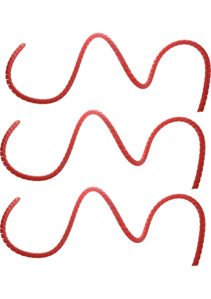 Ξ Ny Ue Zhang 3x Scooter Hattı Spiral Renk Değişimi Tüp Koruyucu 1 M Uzunluk Sarma Tüpleri M365 Pro Aksesuarları Kırmızı (Yurt Dışından)