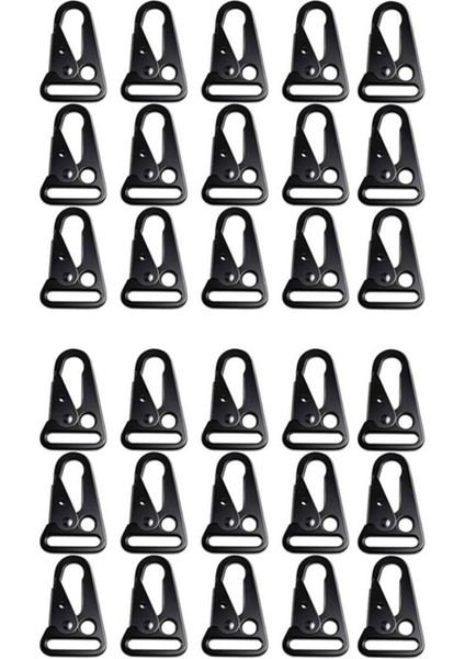 Ξ Ny Ue Zhang 30 Adet Genişletilmiş Ağız Klip Sling Toka Olecranon Kanca Sling Açık Havada Çanta Sırt Çantası, Karabina Anahtarlık Yaylı Kancalar (Yurt Dışından)
