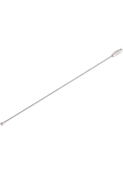 Ξ Ny Ue Zhang Adet Paslanmaz Çelik Vida Kilitleme Tel Anahtarlık Kablo Anahtar Yüzükler Dış Mekan Aksesuarı (Yurt Dışından) fırsatları