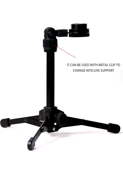 Ξ Ny Ue Zhang Podcast'ler, Çevrimiçi Sohbet, Konferanslar, Dersler, Toplantılar ve Daha Fazlası Için 2x Katlanabilir Tripod Masaüstü Mikrofon Standı Tutucu (Yurt Dışından)