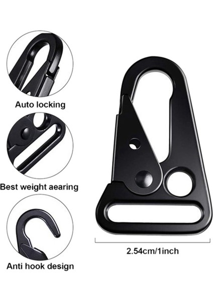 Ξ Ny Ue Zhang 30 Adet Genişletilmiş Ağız Klip Sling Toka Olecranon Kanca Sling Açık Havada Çanta Sırt Çantası, Karabina Anahtarlık Yaylı Kancalar (Yurt Dışından) fiyatları