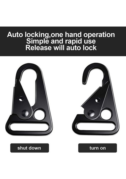 Ξ Ny Ue Zhang 30 Adet Genişletilmiş Ağız Klip Sling Toka Olecranon Kanca Sling Açık Havada Çanta Sırt Çantası, Karabina Anahtarlık Yaylı Kancalar (Yurt Dışından) indirimleri