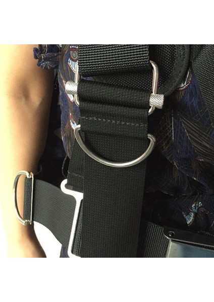Ξ Ny Ue Zhang Paslanmaz Çelik Tüplü Dalış Yan Montaj Dokuma Kayışı 50MM Dokuma Bcd Aksesuarları Için Sabitleme Tokası (Yurt Dışından)
