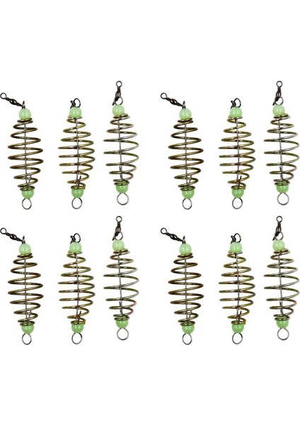 Ξ Ny Ue Zhang 12 Adet Aydınlık Sazan Balıkçılık Besleyici Bobin Inline Olta Takımı Yem Atıcı In-Line Lures Kafes Sepeti Yemler (Yurt Dışından) fiyatları