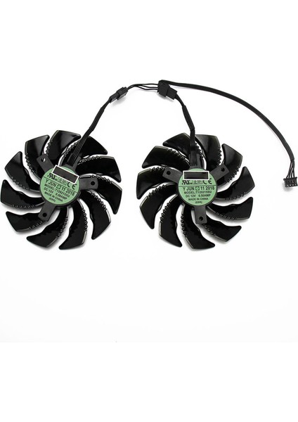 Ξ Ny Ue Zhang 4 Adet 88MM Gpu Soğutucu Grafik Kartı Fanı Redeon Aorus RX580/570 GV-RX570 Aorus GV-RX580AORUS (Yurt Dışından)