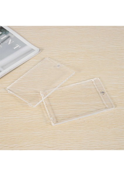 Ξ Ny Ue Zhang Ticaret Kartı Için 6 Adet Manyetik Kart Tutucu Kılıfı - 35PT Mıknatıslı Üst Yükleyiciler Kart Koruyuculu Beyzbol Kart Sahibi (Yurt Dışından)