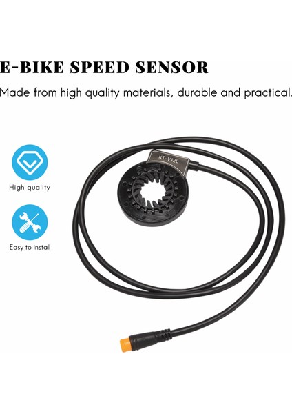 Ξ Ny Ue Zhang Elektrikli Bisikletler Pas Sensörü E-Bisiklet Su Geçirmez Dönüşüm Kiti Parçaları E-Bisiklet Pas Sistemi Yardımcısı Sensörü KT-V12L (Yurt Dışından) fırsatları