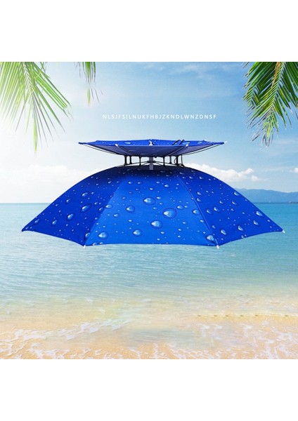 Ξ Ny Ue Zhang Çift Katmanlı Rüzgar Geçirmez Şemsiye Tepegöz Şemsiye Balıkçılık Şemsiye Kamp Şapkalar Kap Güneş Koruyucu Gölge Şemsiye (Yurt Dışından) indirimleri