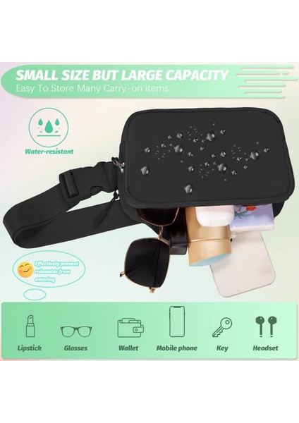 Ξ Ny Ue Zhang Kadın Erkek Için - Ayarlanabilir Askılı Mini Kemer Çantası Crossbody Çanta Egzersiz Koşusu Için Moda Bel Paketi (Yurt Dışından) modelleri
