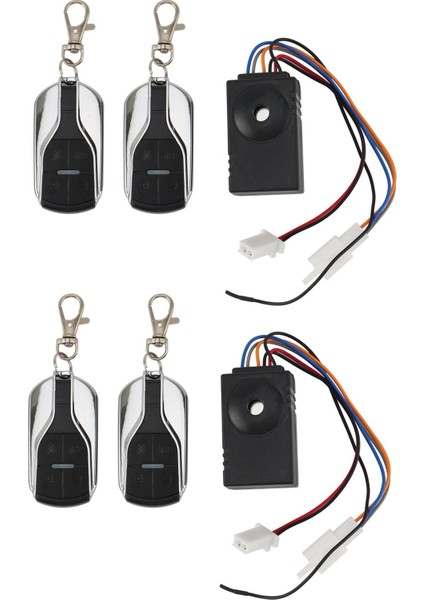 Ξ Ny Ue Zhang 4x Ebike Alarm Sistemi 36V 48V 60V 72V Elektrikli Bisiklet/scooter Ebike/fırçasız Denetleyici Için Iki Anahtarlı (Yurt Dışından)