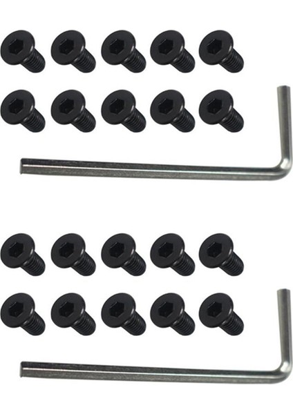 Ξ Ny Ue Zhang 20 Adet Scooter Gidon Ön Çatal Boru Vidaları Altıgen Saplı Yedek Parça Kitleri M365 Es2 (Yurt Dışından)