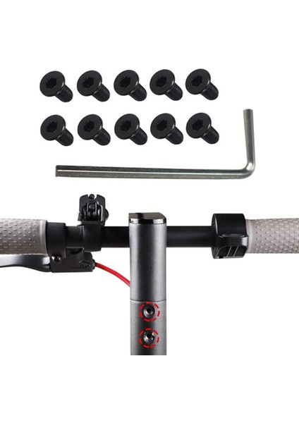 Ξ Ny Ue Zhang 20 Adet Scooter Gidon Ön Çatal Boru Vidaları Altıgen Saplı Yedek Parça Kitleri M365 Es2 (Yurt Dışından) indirimleri