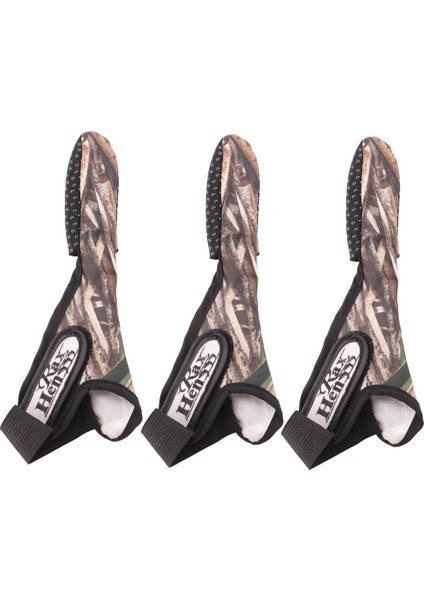 Ξ Ny Ue Zhang 3x Döküm Eldiven Parmak Durak Koruyucu Deniz Sineği Sazan Balıkçılık Kamuflaj (Yurt Dışından)